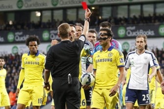 3 Things from West Brom Vs Chelsea. Including that Red Card.