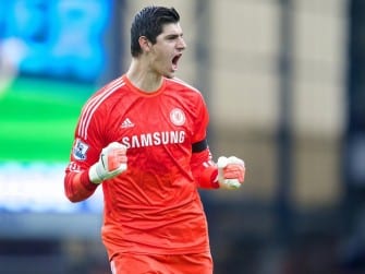 VIDEO: Courtois Shows Off Epic Handling Skills
